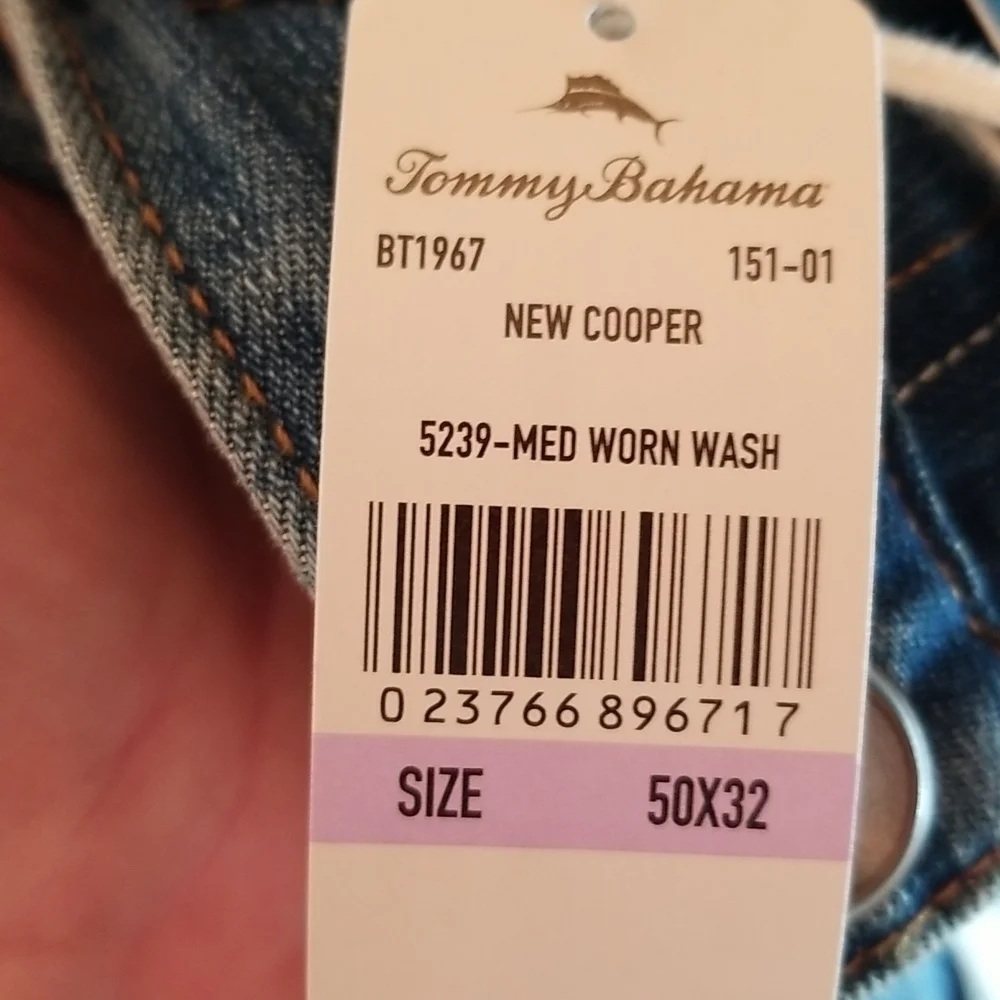NWT men's Tommy Bahama jeans